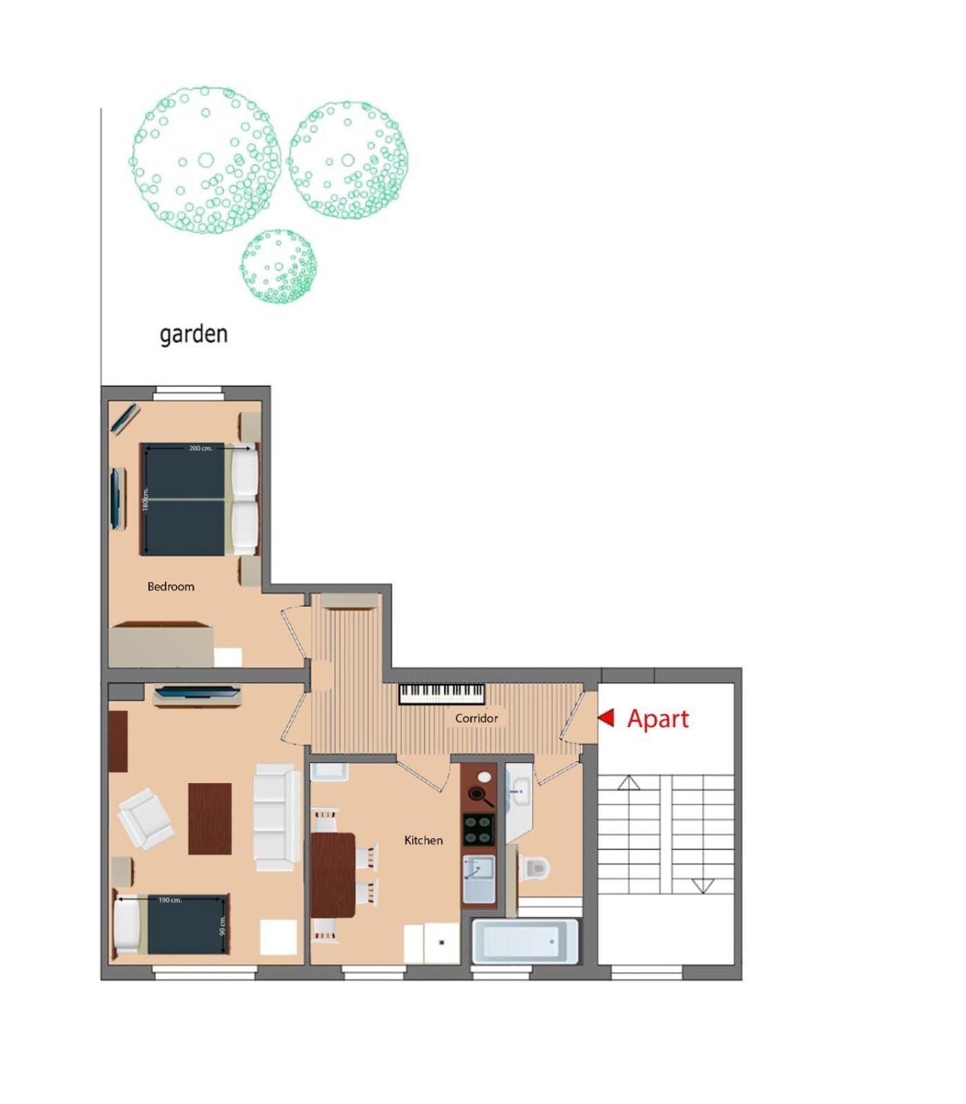 Golden Apartments Essen Luaran gambar