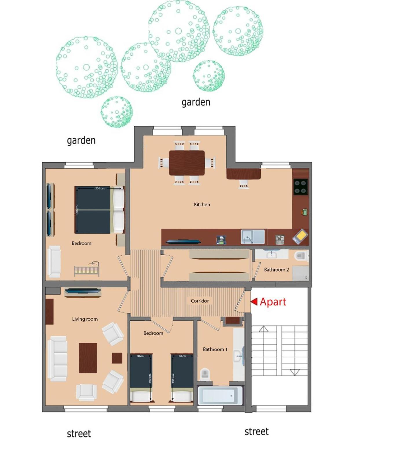 Golden Apartments Essen Luaran gambar