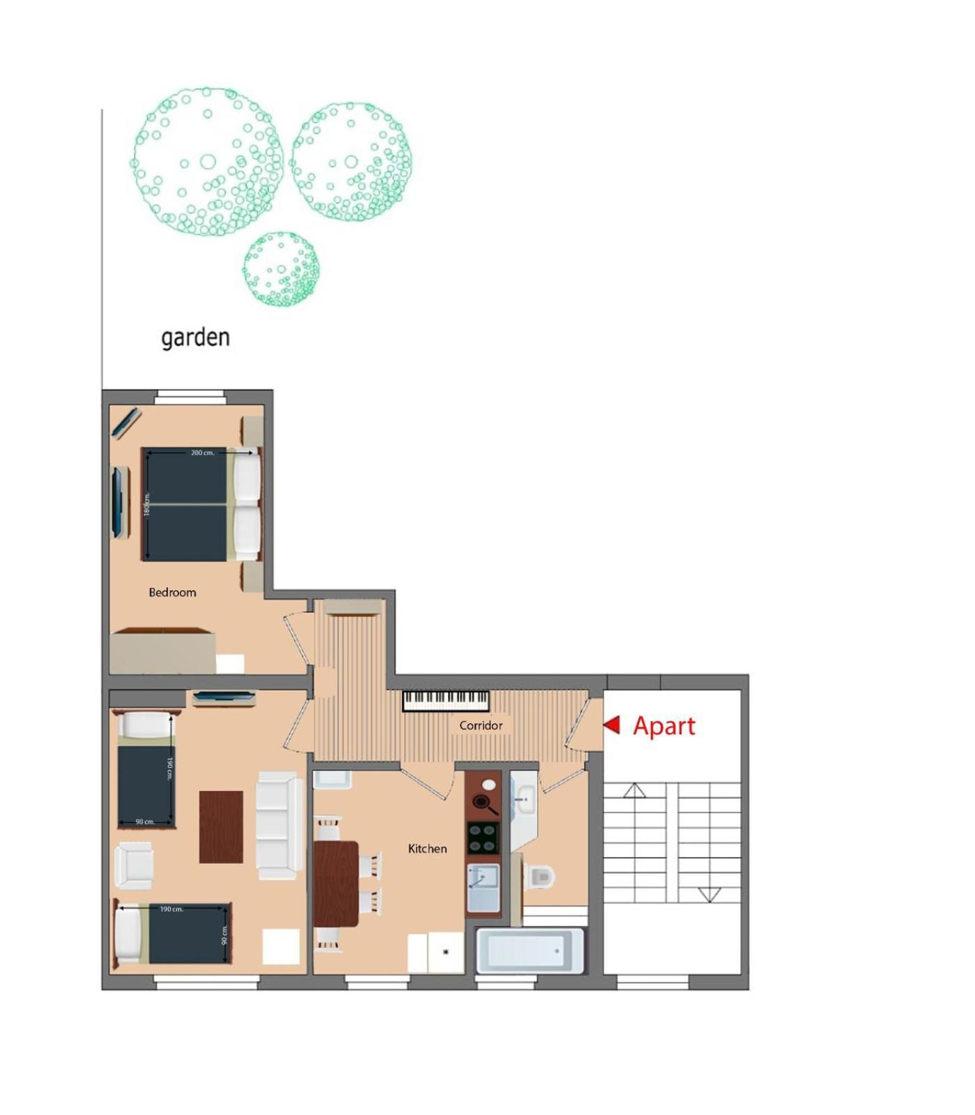 Golden Apartments Essen Luaran gambar